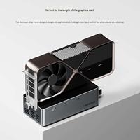 Dock Ekspansi Kartu Grafis AG01 225x110x60mm PCIe dan OCuLink 800W PSU 8Pin X3 Enclosure GPU Eksternal dengan Kabel OC