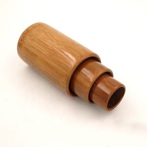 Kit cangkir bambu medis Tiongkok tradisional-3 cangkir terapi bekam - Product Image 2