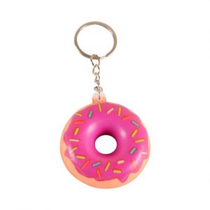 Porte-clés en mousse PU à forme personnalisée, anti-stress à remontée lente, balle de relaxation en PU - Product Image 3