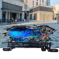Epson DX7 I1600 I3200 mesin cetak 3d Uv mesin lukisan dinding Robot otomatis 7d mesin Printer dinding Mural vertikal
