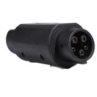 Nouvel adaptateur de charge pour véhicule électrique portable 2 GBT 32A 230V ABS+PC ignifuge, design compact et léger, brancher et utiliser, aucune installation requise