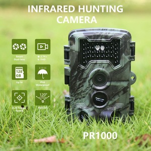 กล้องติดตามสัตว์ป่า Pr1000 ความละเอียด 2.7K HD พร้อมระบบมองเห็นในเวลากลางคืน มาตรฐานกันน้ำ IP66 พร้อมการ์ด MicroSD 32GB สำหรับการล่าสัตว์และการตรวจสอบสัตว์ป่า - Product Image 3