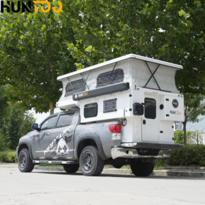 Huntoo 4x4 - Fabricante de caravanas grandes para viajes, <span class=keywords><strong>camper</strong></span> desplegable, <span class=keywords><strong>camper</strong></span> deslizable para camioneta, campers para camionetas pickup en venta con cocina - Product Image 1