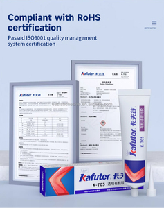 ซีลแลนท์ซิลิโคน ZT 162 Kafuter K-704/K-705/K-706 RTV กาวอิเล็กทรอนิกส์ ทนความร้อนสูง กันน้ำ ฉนวนกันความร้อน 52 กรัม - Product Image 5