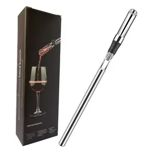 Aerador De Vinho Reekoos com Cooler Stick Premium Bar Acessório Aerador De Ar Do Vinho Decanter Bico Melhora o Sabor Do Vinho