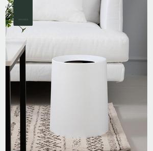Thùng rác nhựa tròn hai lớp 12L đơn giản không có nắp thùng rác cấu trúc đứng phong cách cho tổ chức lưu trữ phòng tắm gia đình - Product Image 6