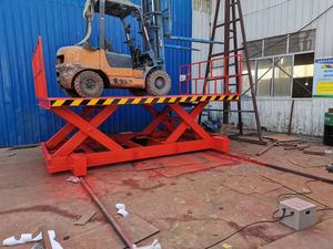 1-10Ton Hydraulic Scissor Lift Table <strong>Loading</strong> Equipment Fork <strong>Work</strong> <strong>Platform</strong> Lift Table With Ce Certificate - Product Image 2