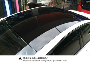 1.35x1 5M/4.4x49FT Tetto Apribile Panoramico Adesivo In Vinile della Finestra di Automobile Specchio <span class=keywords><strong>Antipioggia</strong></span> Sole <span class=keywords><strong>Pellicola</strong></span> di Protezione - Product Image 4