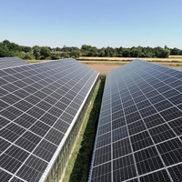 Panneaux solaires bifaciaux de type N Topcon bon marché 550W 570W 580W 600W 750W pour toiture, panneaux photovoltaïques pour installation solaire commerciale