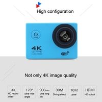 Vente en gros HAMTOD H9A HD 4K WiFi Caméra de sport caméra d'action avec boîtier étanche
