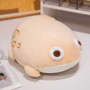 Peluche réaliste et amusante de <span class=keywords><strong>grenouille</strong></span> taureau HECION, adorable peluche de <span class=keywords><strong>grenouille</strong></span> pour enfants, coussin de sommeil et cadeau câlin - Product Image 3