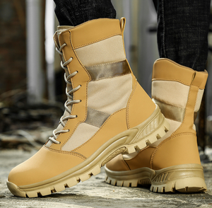 Bottes tactiques longues camouflage TSB5 Stock 1 Coyote Brown Green Black Khaki AS33 Bottes tactiques légères - Product Image 3