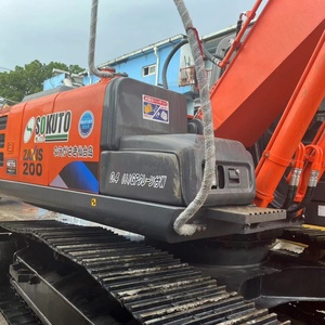 Excavatrice sur chenilles hydraulique d'occasion du Japon, 20 tonnes, Hitachi ZX200-3G, modèle 2020, avec moteur Isuzu, PLC, moteur, boîte de vitesses, pompe - Product Image 4