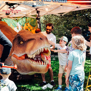 Robot Artificial de Tiranosaurio Rex en Movimiento, Simulación de Dinosaurio de Tamaño Real para la Diversión de los Niños - Product Image 3