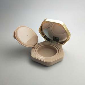 Funda de cojín BB vacía de polígono de 15g, caja de cojín de aire CC Cream con espejo para embalaje cosmético - Product Image 4