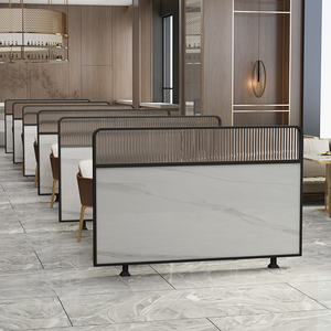 Homedeco nghệ thuật sang trọng Deco gỗ phòng ăn Divider kim loại Bảng điều chỉnh phòng khách phân vùng thiết kế cho nhà hàng - Product Image 3