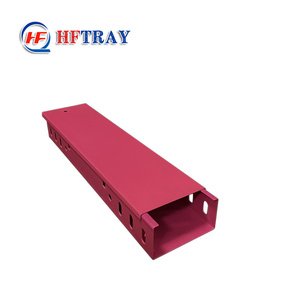 รางเคเบิลกันไฟแบบชุบสังกะสี OEM Ss316 ขนาด 400 มม. 50 มม. เคลือบผง HDG ป้องกันการกัดกร่อน สำหรับใช้งานกลางแจ้ง - Product Image 2