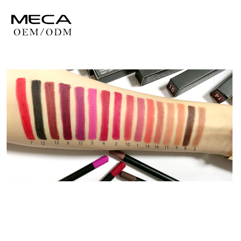 Фирменный кремовый фирменный логотип для веганцев Lipliner OEM Lipliners