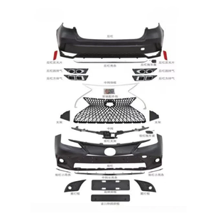 Kit carrosserie de haute qualité pour <span class=keywords><strong>Toyota</strong></span> <span class=keywords><strong>Corolla</strong></span> <span class=keywords><strong>2020</strong></span>, pare-chocs modifié, vente en gros, mise à niveau vers un pare-chocs avant Lexus - Product Image 6