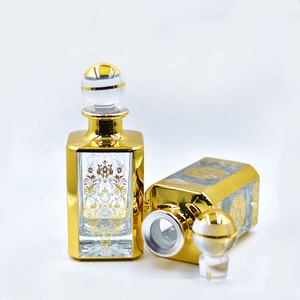 Commercio all'ingrosso di lusso 260ml di vetro bottiglia di <span class=keywords><strong>profumo</strong></span> dorato fantasia dorato arabia Oud Attar <span class=keywords><strong>profumo</strong></span> olio di <span class=keywords><strong>profumo</strong></span> bottiglia di vetro per <span class=keywords><strong>profumo</strong></span> - Product Image 3