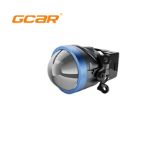 GCAR Nouveau phare antibrouillard Bi-LED de 3 pouces, blanc unique 6000K, étanche, garantie 2 ans pour la modification des voitures et des motos