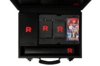 Nouvelle prévente PTCG 18.0 Team Rocket Grand Plan Coffret cadeau exclusif Ensemble complet Valise de rangement en plastique limitée HobbyMOXU