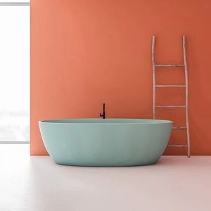 Baignoire profonde en pierre artificielle d'intérieur Baignoire autoportante pour <span class=keywords><strong>spa</strong></span> de 70 pouces Baignoire de couleur personnalisée wasmo siil gus <span class=keywords><strong>vichy</strong></span> - Product Image 4