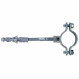 BRM 1 \ "1213 VORPA collare tubo in acciaio con tassello in Nylon con finitura zinco sistema di misurazione metrica OEM morsetto personalizzabile - Product Image 1