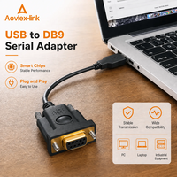 Cable adaptador USB 2,0 a puerto Serial, convertidor OEM de 6 pies FTDI a DB9, RS232