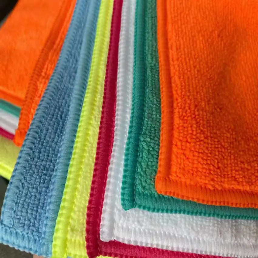 Eco-friendly Microfiber Quick Drying Terry loop microfiber cloth towel cleaning cloths drying cloth for cleaning