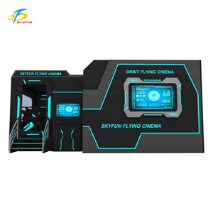 Skyfun Orbital Cinema Game Center, Cine Volador 7D 9D, Películas en Interiores y Exteriores, Metal, 12 Jugadores, Centro Comercial, Parque de Atracciones - Product Image 1