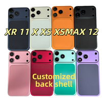 Kit de réparation rapide pour coques et étuis arrière XR 17 Pro 11 XS Max avec assemblage complet en verre