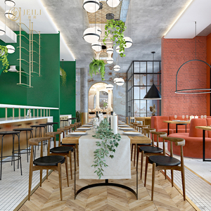 Cao cấp sang trọng vinyl bọc nhà hàng sofa góc gian hàng băng ghế dự bị tự chọn đồ nội thất bàn ăn và ghế cho quán cà phê - Product Image 2