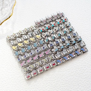 Nouveau bracelet élastique DIY style italien avec personnage de dessin animé, chaîne d'assemblage personnalisée, bracelets breloques tendance - Product Image 4