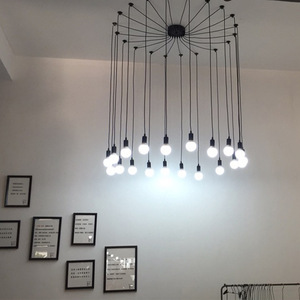 Lampadario <span class=keywords><strong>The</strong></span> Heavenly Maiden Scattering Flowers, Stile Industriale Retrò per Bar, Caffetterie, Uffici, Negozi di Abbigliamento - Product Image 3