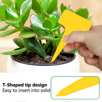 Étiquettes en plastique pour plantes, marqueurs de jardin, étiquettes de Type T, étiquettes de nom en plastique pour plantes vertes, vente en gros