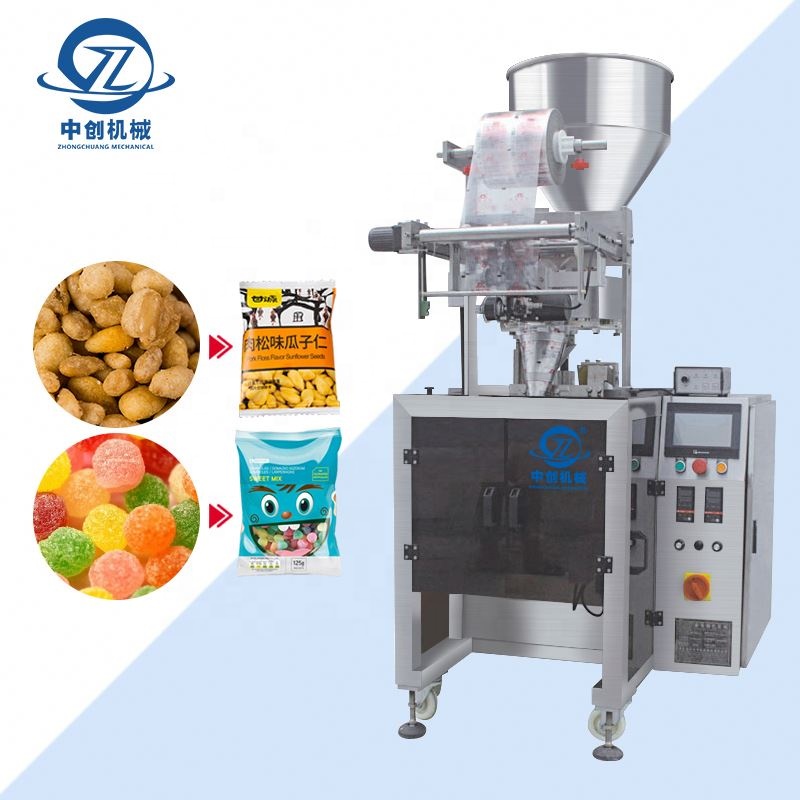 Pouch Automatic Small_Packaging_Machine Chocolate Snack Small Chips Food Cheese Sealer Sachet Mini Vacuum Packaging Machine