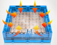 Incubateur automatique à télécommande 320 d'oeufs d'équipement de pêche de volaille de ferme
