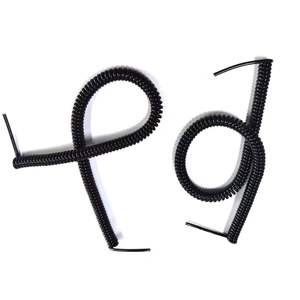 Cordon d'alimentation spiralé en PVC/PU <span class=keywords><strong>2</strong></span> /3 /4 /5/<span class=keywords><strong>6</strong></span>/<span class=keywords><strong>7</strong></span> cœurs Câbles électriques spiralés - Product Image 5