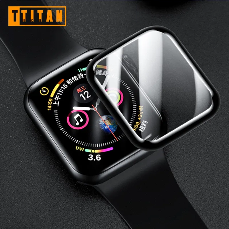 2.5d 9h protective film For Apple Watch 38 42mm Screen Protector For Apple Watch 4 3 2 1 Series Tempered Glass