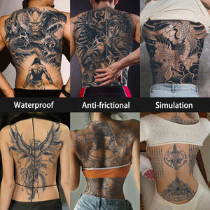 <span class=keywords><strong>Tatuaje</strong></span> Temporal Semi-Permanente Impermeable y Resistente al Sudor <span class=keywords><strong>de</strong></span> 2 Semanas <span class=keywords><strong>de</strong></span> Duración, <span class=keywords><strong>Tatuaje</strong></span> Realista Herbal Antifricción <span class=keywords><strong>para</strong></span> Espalda Completa - Product Image 2