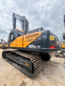 รถขุดไฮดรอลิก Hyundai 305LC-9T มือสอง ราคาดี รถขุด Hyundai305 เครื่องจักรก่อสร้างมือสองสำหรับขาย - Product Image 1