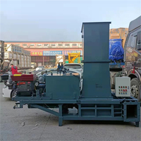 Machine à ensiler les tiges de maïs automatique à pressage hydraulique - Haute productivité, équipement d'alimentation du bétail à commande PLC pour usage agricole