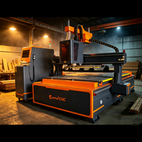 Machine de fraisage du bois robuste 1325 ATC avec fonction de gravure 3D