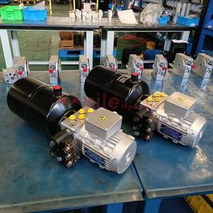 מערכת הידראולית חדשה מפלדת פחמן 400V/230V במחיר מפעל, יחידת כוח הידראולית עם צילינדרים כפולים להרמה, מערכת מיני פאוור פאק, שפתיים טלסקופיות לתחנת עגינה - Product Image 4