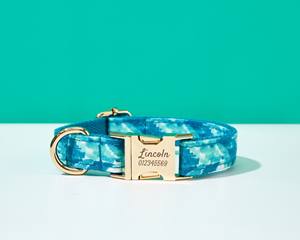 Personalise Set, Puppy Metal Name Buckle, Collar Leash <b>Bow</b> for Large and Small Dog - Product Image 4