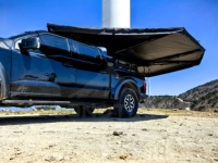 Auvent latéral de voiture double poteau 270XL avec éclairage LED, robuste, pour 4x4, SUV, camion, camping