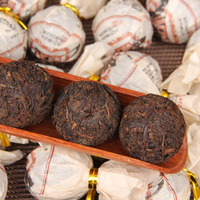 Té Maduro en Bolas de Dragón Zhengshan de Yiwu, Yunnan 2020, Reduce la Grasa y Nutre el Estómago, en Stock y Envío Rápido