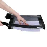 הפעלה קלה ידנית A4 נייר גוזם חותך תמונה עבור משרד, בית ספר, בית, שימוש עסקי