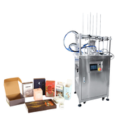 Machine à plier les boîtes, machine à former les fonds de boîtes en papier, boîtes cadeaux, boîtes pour aliments et cosmétiques, machine d'emballage pour l'assemblage et l'emballage de boîtes